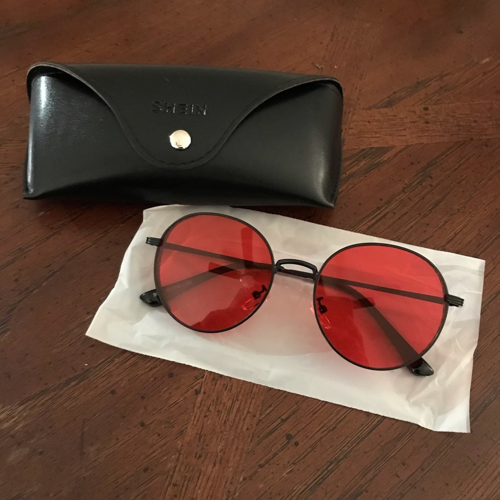 SHEIN red sunglasses - free if added to bundle!